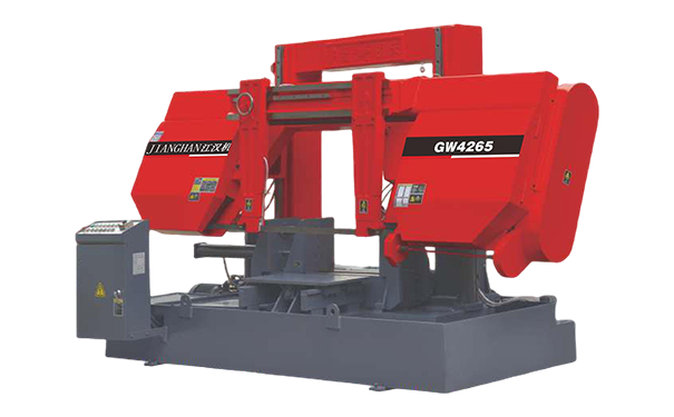 若尔盖GW4265双柱龙门卧式带锯床