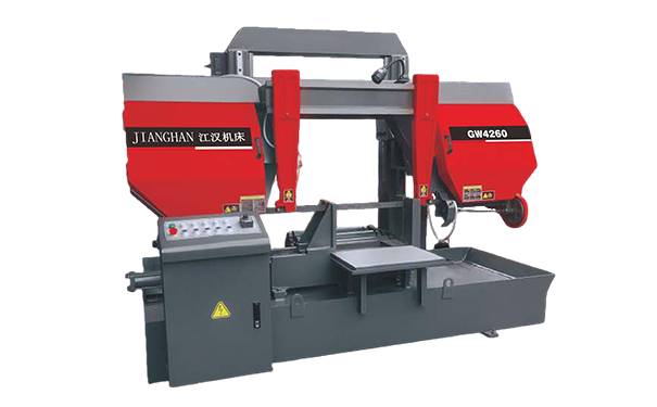 若尔盖GW4260双柱龙门卧式带锯床