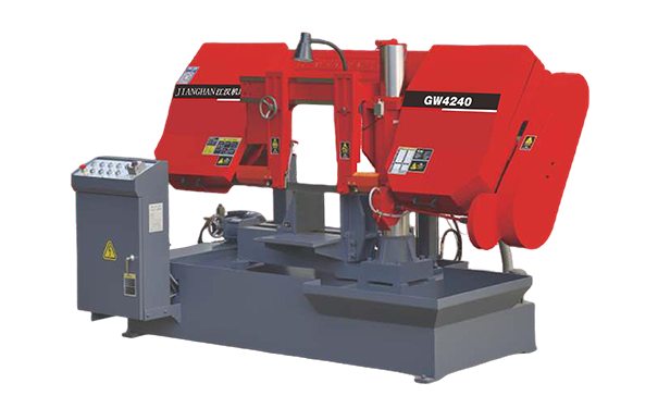 若尔盖GW4240双柱卧式带锯床